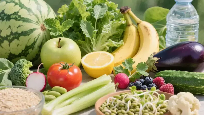 TCM cooling summer food for heat relief